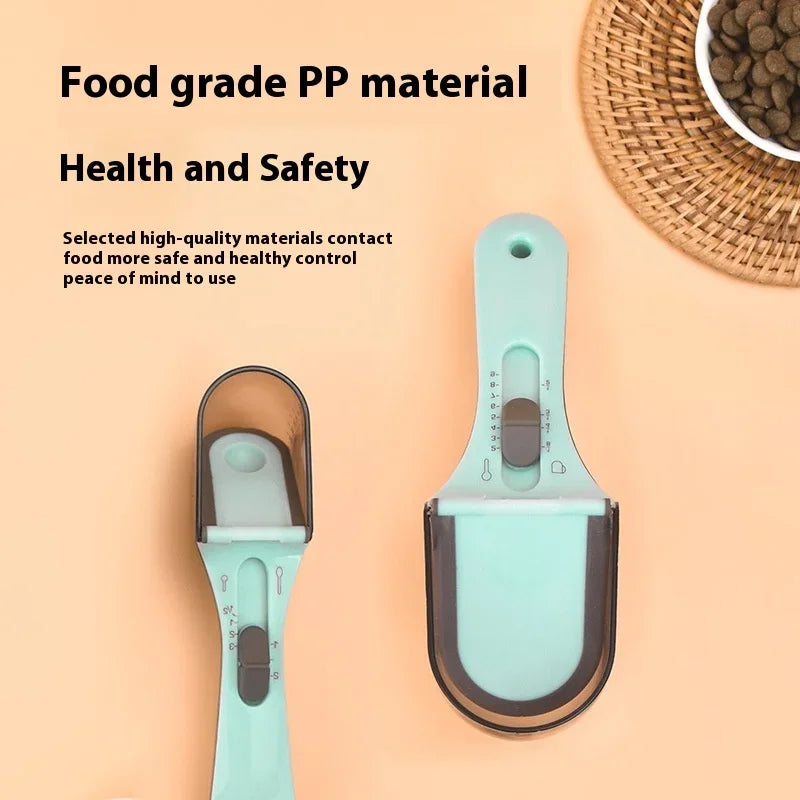 Cuillère pèse croquettes pour vos animaux. Pelle réglable.