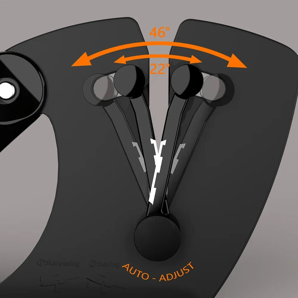 RISAMSHA Aiguiseur De Couteau De Cuisine Professionnel