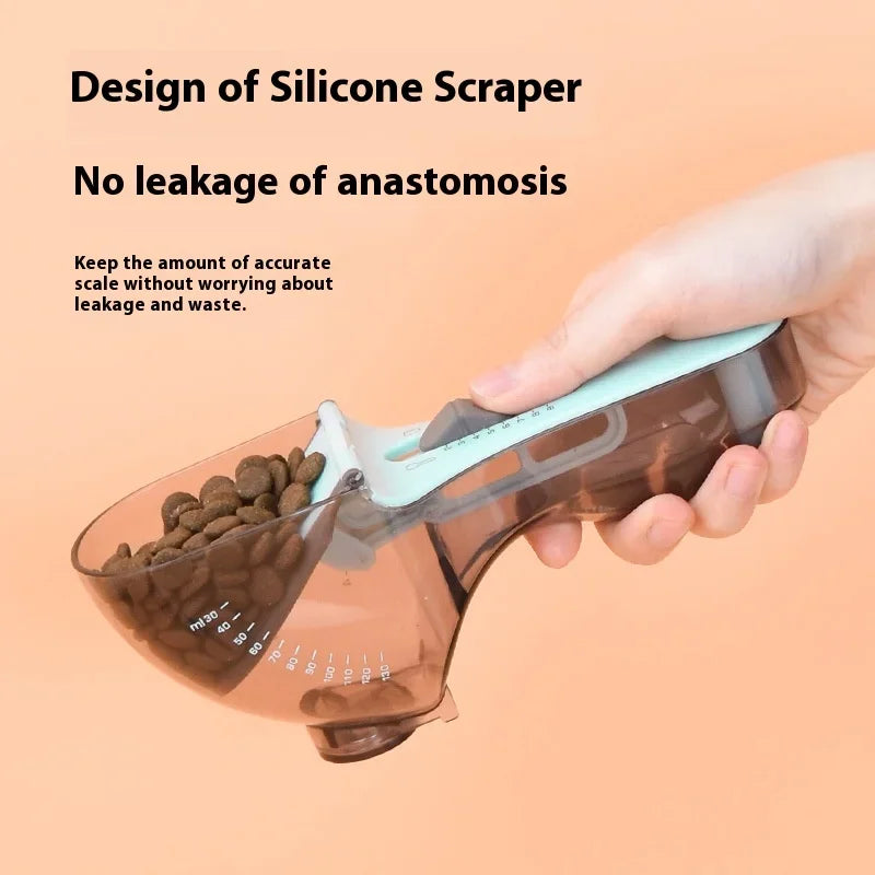 Cuillère pèse croquettes pour vos animaux. Pelle réglable.